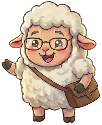 Sheep presenting the app